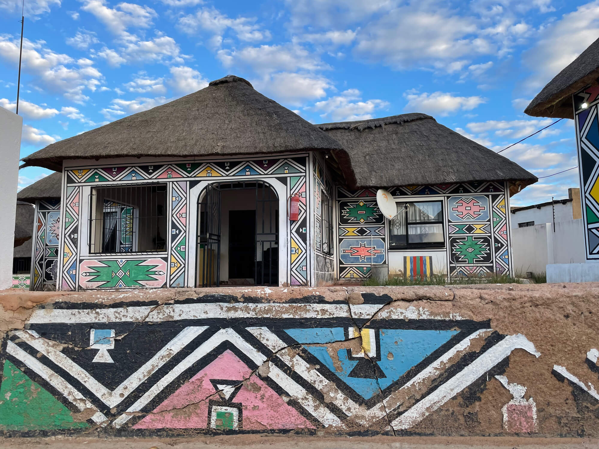 Esther Mahlangu's Home in South Africa