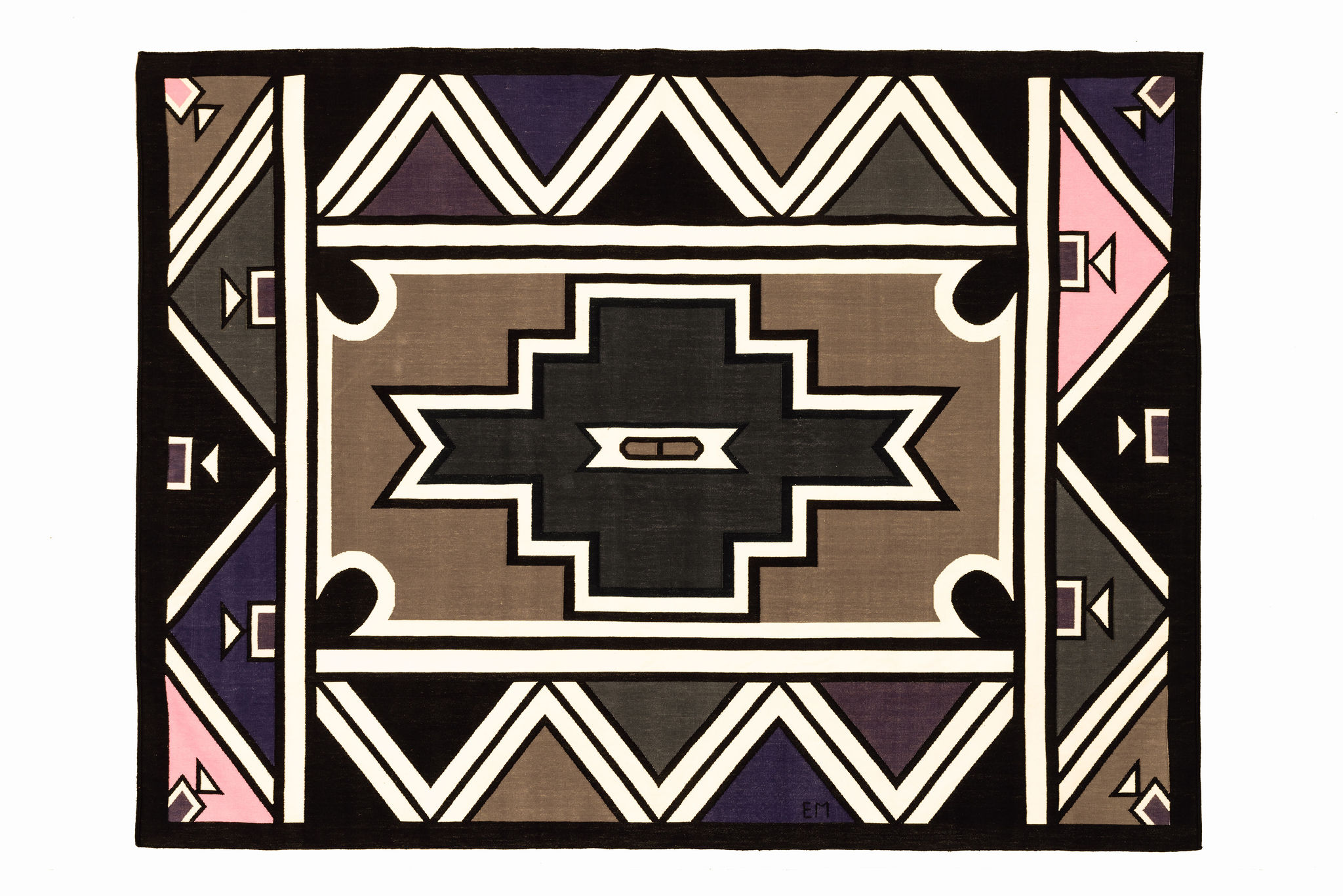 Esther Mahlangu's tapestry